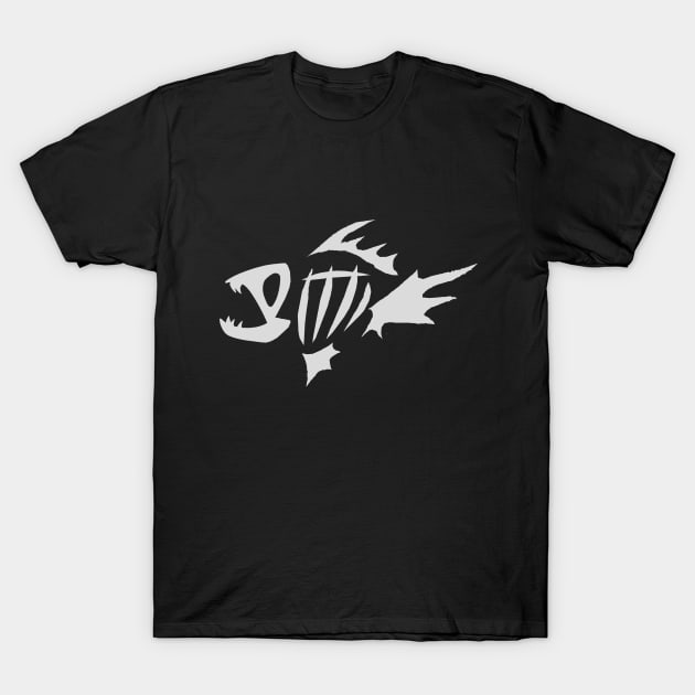 Fish skeleton t shirt new arrivals